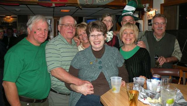 And here are Gayle and Dewster with that "group" of friends. Thanks for coming gang!