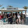 Here are the Geezers at one of our fave stops. Tommy's Tiki Hut outside of the Hilton in 
Clearwater Beach.
We had just come from Hooters in Clearwater. Go to
our MEDIA page on the website for pics at Clearwater Hooters.  