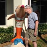 I have no explanation for this 
picture! But S. B. is in it!
