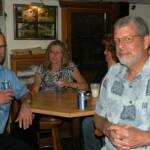 Here is Kenny J (Ken Jones) sitting at the table with Garo, and his girls.