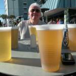 At Happy Hour the size of the drinks changed dramatically.