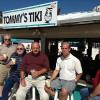 One of the bartenders at 
the Tiki Hut took this pic
of all of us. It was a 
beautiful day, and very 
crowded at the hut. But she 
went out of her way to 
take this pic which is now
on our FB page!
Pina Coladas were the drink of the day!