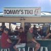 Tommy's Tiki Hut on the beach behind the Hilton in Clearwater Beach has now become one of our must beach bars to frequent when we are in Florida.