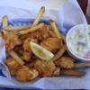 This is what I had for lunch. It is the very popular fried Walleye basket.