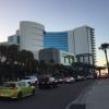 After we checked into our hotel In Clearwater Beach we headed over to Shephard's and their Tiki Bar. We were practically staying across the street. This is one of the new hotels near Shephard's that was not there last year.