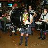 Another picture of the Scottish bagpipers. 