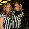 And here are two of our
bartenders for the evening.
On the left is BRITTANY 
with COURTNE again.
They are sisters.
