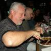 Here is SPIKE (Swish), and his son ROB pigging out Pun intended) on Ribs at Legends.    