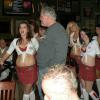 Here we have one of the Kilt girls announcing to all of the customers that it is the BIG BOI'S B-Day. The lead girl counts to 3, and then all of the Kilt girls and customers yell HAPPY BIRTHDAY! 