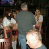 The Kilt Girls and the BIG Boi head back to the bar area after another successful Happy Birthday gig. 