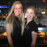 Here are aour two bartenders for the nite. L-R Clarissa, and Katie. They did a great job taking care of us. 