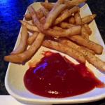 Each customer seated at the bar receives an order of the Free Fries. But you have to ask for them of course.