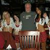 Here is S. B. with the KILT GIRLS on his actual Birthday
two years ago in January.
In this pic he was 70 pounds heavier. 