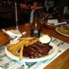 Here we have BILLY BOB'S meal. He ordered the Ribs which are on Special every Wednesday nite for $7.99.