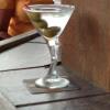 S. B.'S MARTINI.
WE SUSPECT IT WAS
BOMBAY SAPPHIRE
GIN
ENHANCED.
