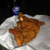 Here are the "Fried" Chicken
Tenders that S. B., above 
all people, ordered!