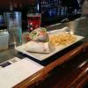 This is one of the items on
The Grille's excellent menu.
It is a Chicken Caesar Wrap.
This is what S. B. ordered
to eat.