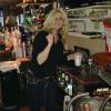 And here is KAREN again 
gettin' down behind the bar
to the music. 