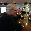 S.B. having a sip of the Stout
beer that he ordered at Ray's.
They have quite a selection of
domestic and foreign beers.
This was our first time there
and they have only been open for three weeks. 