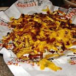 However, Billy Bob broke that chain with his order of Loaded
Fries. I was beginning to wonder if they will wait to 
see what I order in the future
before they do! 