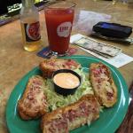 Hooley's is an Irish Restaurant.
Spike ordered one of their Irish
Appetizers, Irish Egg Rolls.
He loves 'em!