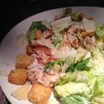 This was S. B.'s Caesar Salad.
I hope no one told Caesar who took it!