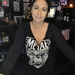 This is SARAH, one of our bartenders for the evening. 
You may have seen her on 
our picture gallery before from
Johnny J's!