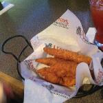 This is SPIKE'S Chicken Fingers that he ordered from The Legends menu. 