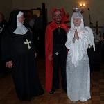 The Nun, Devil, and Angel 
together in a unique photo.