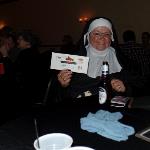 Here is one of the Lucky 
Winners, Krisko, the Pregnant
Nun.