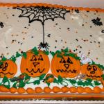 Here is the Annual Halloween cake furnished by Big Daddy,
and Barb Minier!
A good time was had by all!