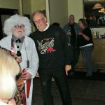 A pic of Joebo, in the white wig, with Jack Bishop. They
are good friends and former band members.