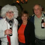  A picture of Me (Joebo) with
Lucy and her friend Tom. 
Tom is an officer in the Electricians Union, and hired
the Phantom Band to play for 
their election party a couple of 
years ago with the late sax player Donnie Guinter.

