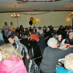 The next two pictures are of
the crowd at the Houston Hall
on Oct 29 for the Halloween
Band Bash.