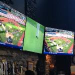 Progressive Field pre game
festivities on the Big Screen
TV's at Hooley House Sports
Pub & Grille.