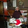 DRUMSTIR sitting in, and performing his signature "MEDOLY" when he sings Johnny B. Goode, Ginny Ginny, and a few other oldies but goodies. Good job Drumstir! 