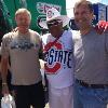 Here he is with the OSU Man
that you see in the stands at
eveyr Ohio State game. Here he is with the OSU Man
that you see in the stands at
eveyr Ohio State game.