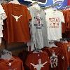 The next place that we went
to was Mardi's favorite haunt,
Walmart. The one back in Akron sells all different team apparel.
This is what they sell in 
Texas.

