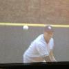 Here comes a ball right
at ya'!