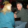 Here is a candid shot of BILLY BOB conversing with a customer at the bar. 