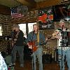 Rest of the band with 
RITCH UNDERWOOD in
gray cap