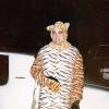 My cousin Wayne Cincurak
ran a Valet Service on the 
side that he took over from a 
friend. We would park cars now and then for parties in Fairlawn. 
One company downtown was having a Grand Opening, and 
wanted us to dress as circus 
performers. Tom was a Tiger.