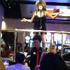 This is a Tina Turner look-a-
like. This is what she does 
during her breaks. She is
also a Blackjack Dealer.
